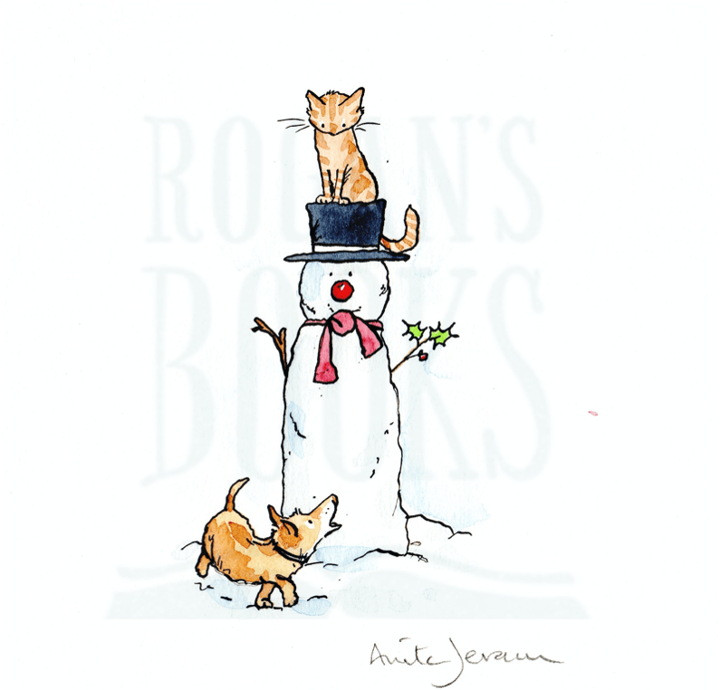 Anita Jeram Snow Friends Children's Book Illustrations at Rogans Books