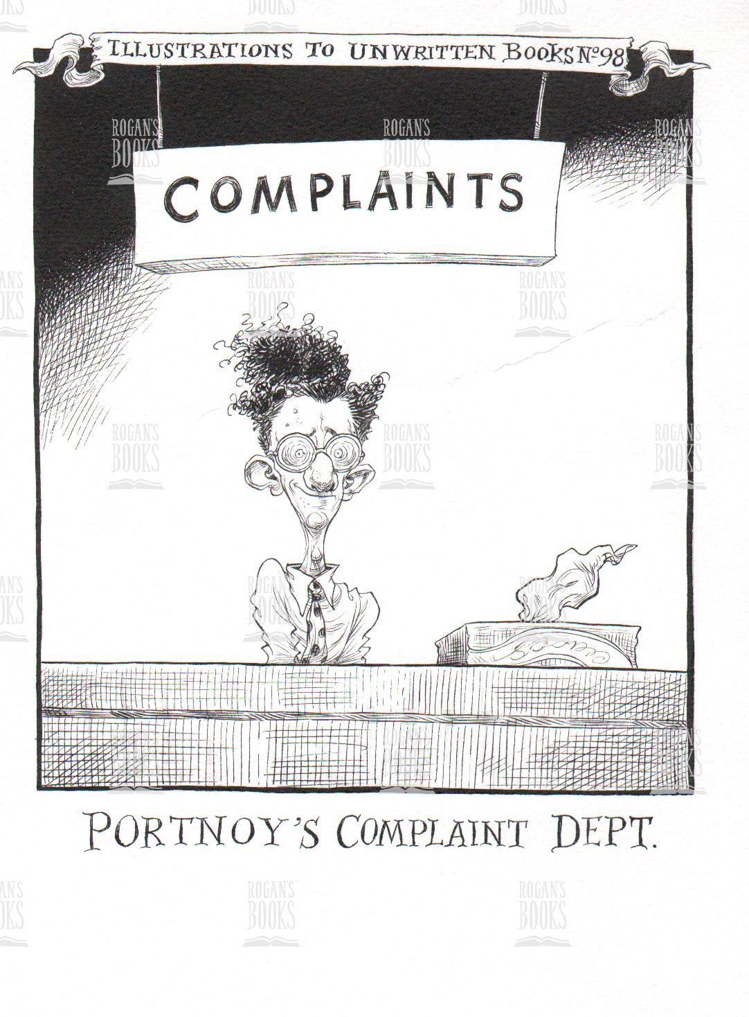 Chris Riddell Portnoy's Complaint Dept Children's Book