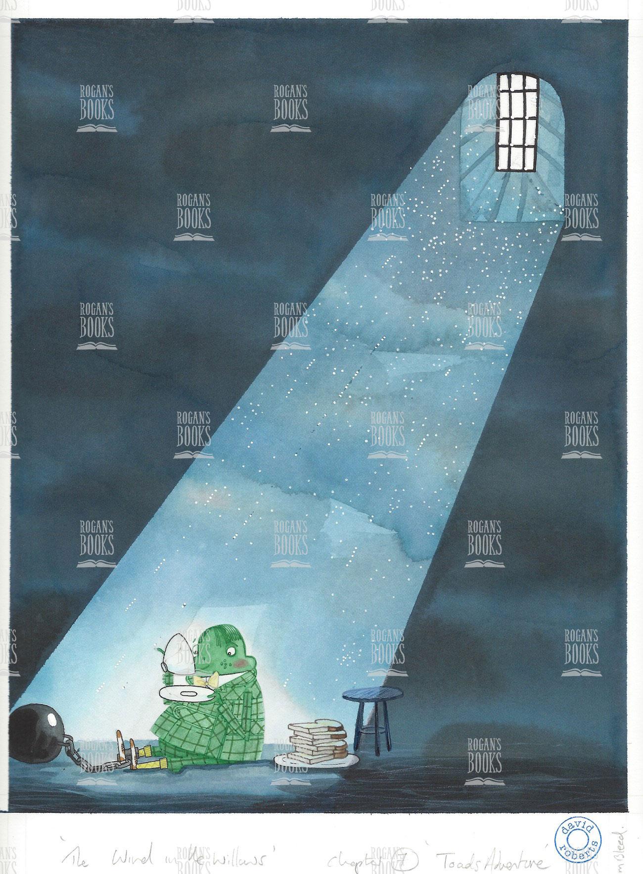 David Roberts - Toad sat up on end once more, dried his eyes, sipped ...