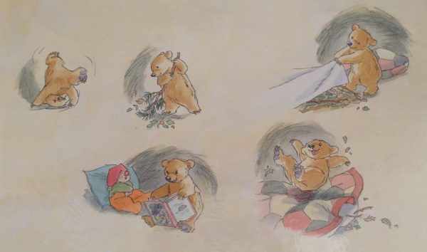 Barbara Firth - Little Bear played, swept, read and jumped
