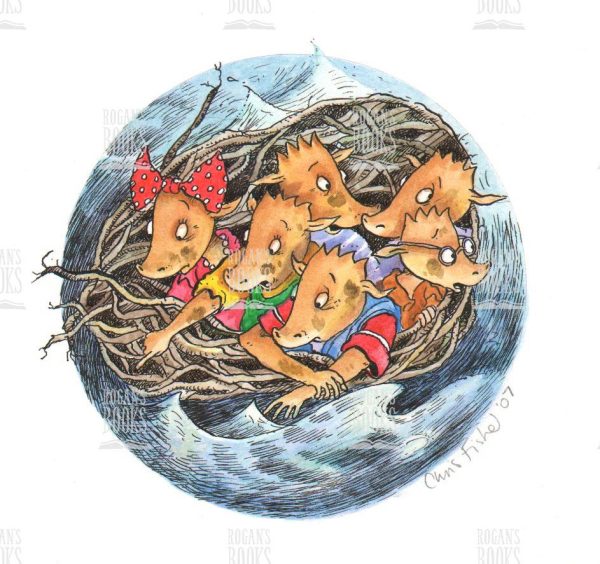 Chris Fisher - Draglins Flood! Book cover