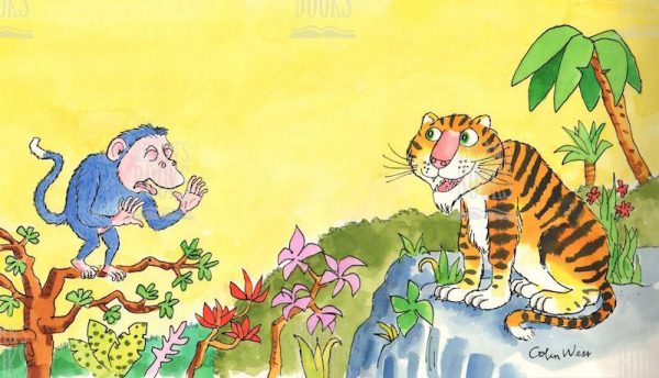 Colin West - Bless you, Monkey! said Tiger (includes the publisher’s proof)