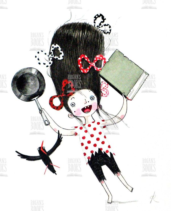 David Roberts - In one hand she held the troll's frying pan. In the other she held his cookery book.