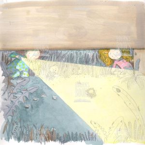 Gwen Millward - …there he was, oiling a slug who’d lost its slime.