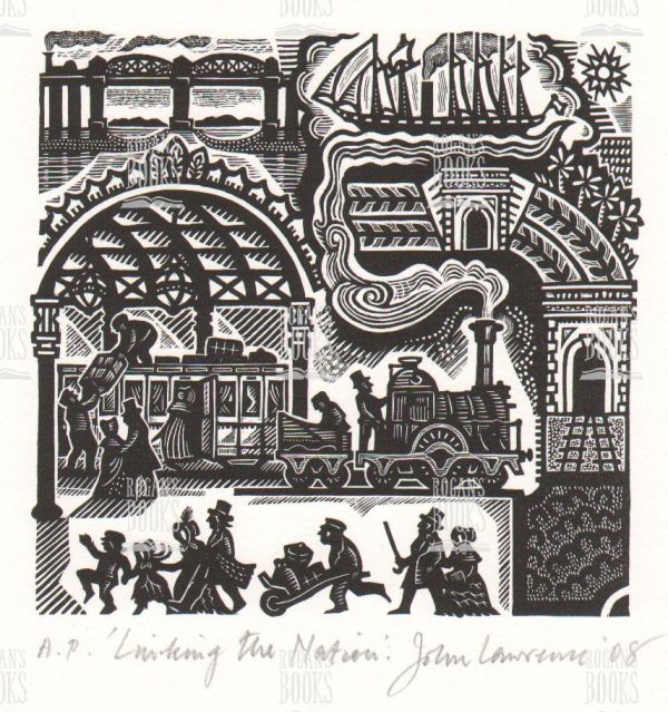 John Lawrence - Linking the Nation (43p stamp)