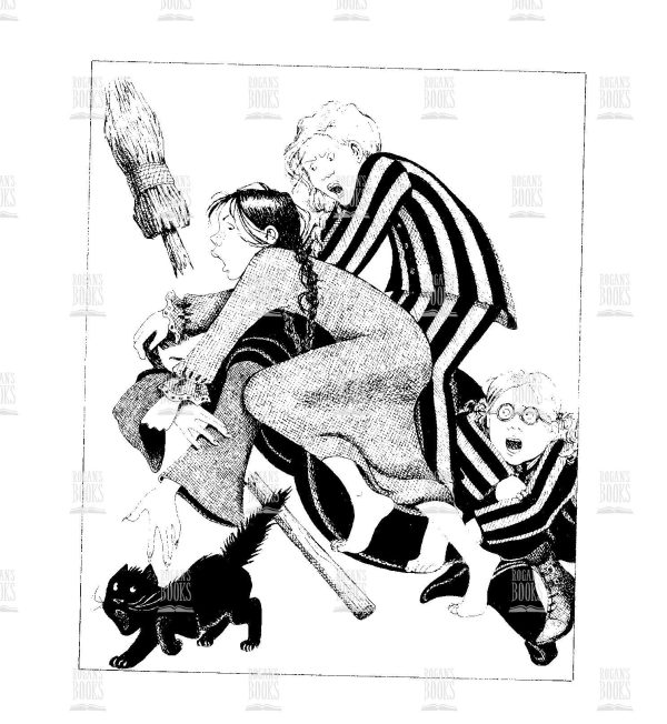 Jill Murphy - The three friends hurled themselves at the person coming through the gate…