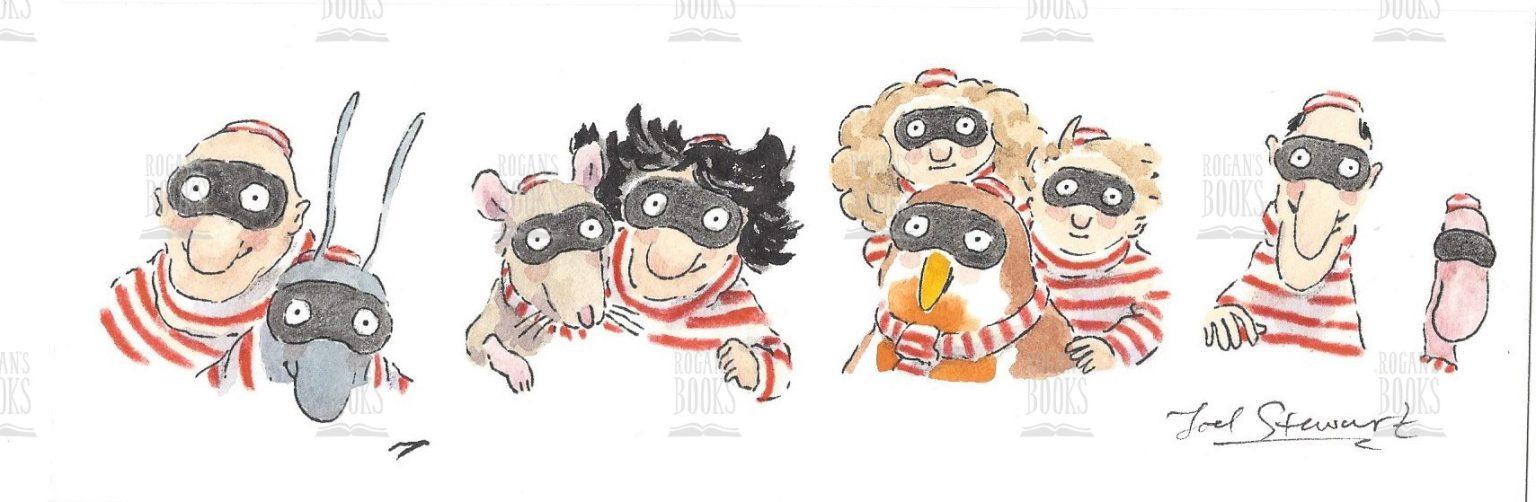 Joel Stewart - Tiny Robbers (on back of book) - Children's Book ...