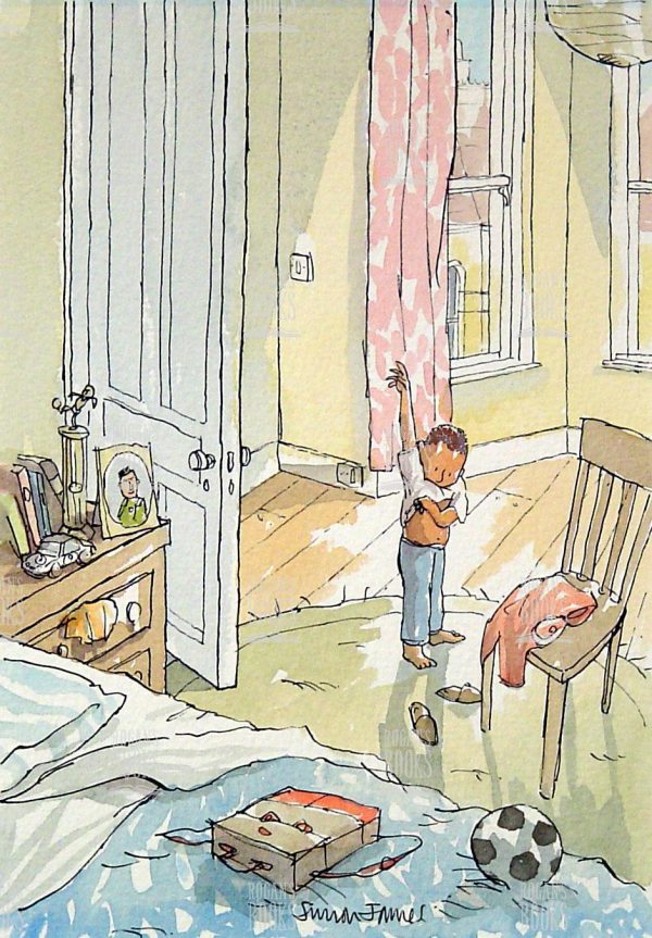 Simon James - Leon shared his room with his new friend Bob