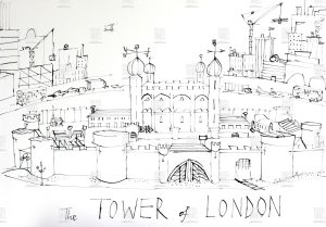 Salvatore Rubbino - The Tower drawing